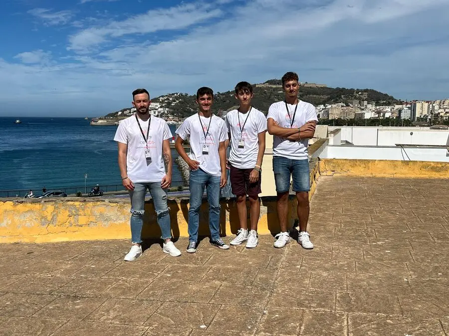Visita a la Puerta Califal de los aspirantes a Miss Mundo y Mister International Ceuta / Daniel Hern&aacute;ndez