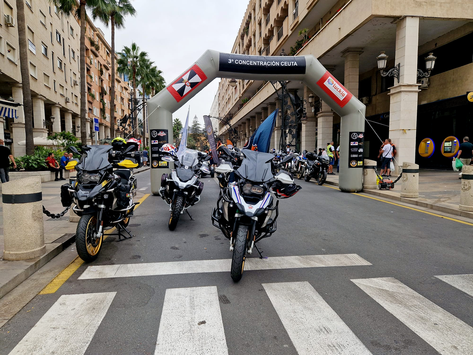 Tercera concentraci&oacute;n motera de Ceuta 