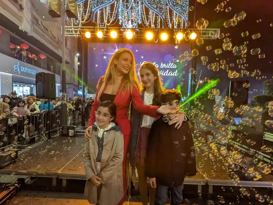Encendido del Alumbrado Extraordinario de Navidad en el Centro / Rafa Baez