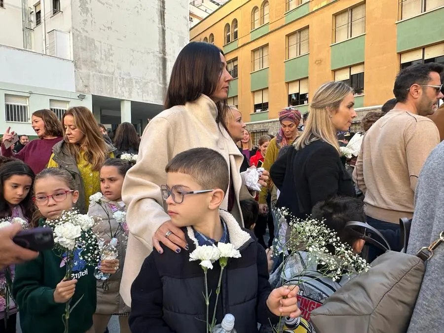 Ofrenda floral en La Inmaculada / Mohamed Ettouileb