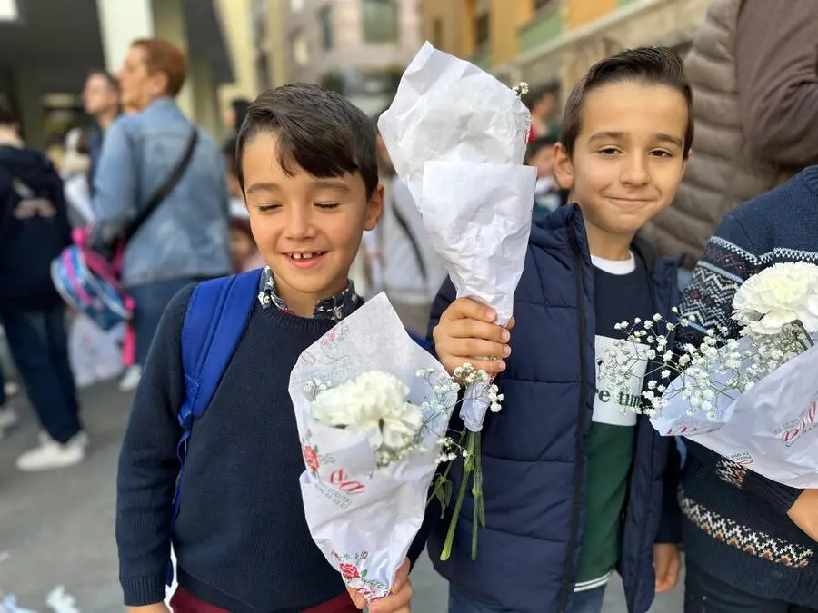 Ofrenda floral en La Inmaculada / Mohamed Ettouileb