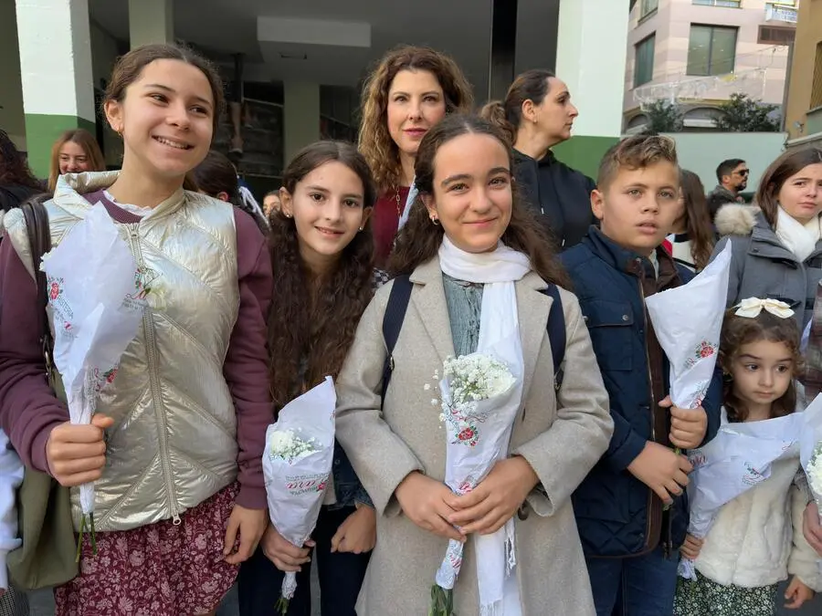 Ofrenda floral en La Inmaculada / Mohamed Ettouileb