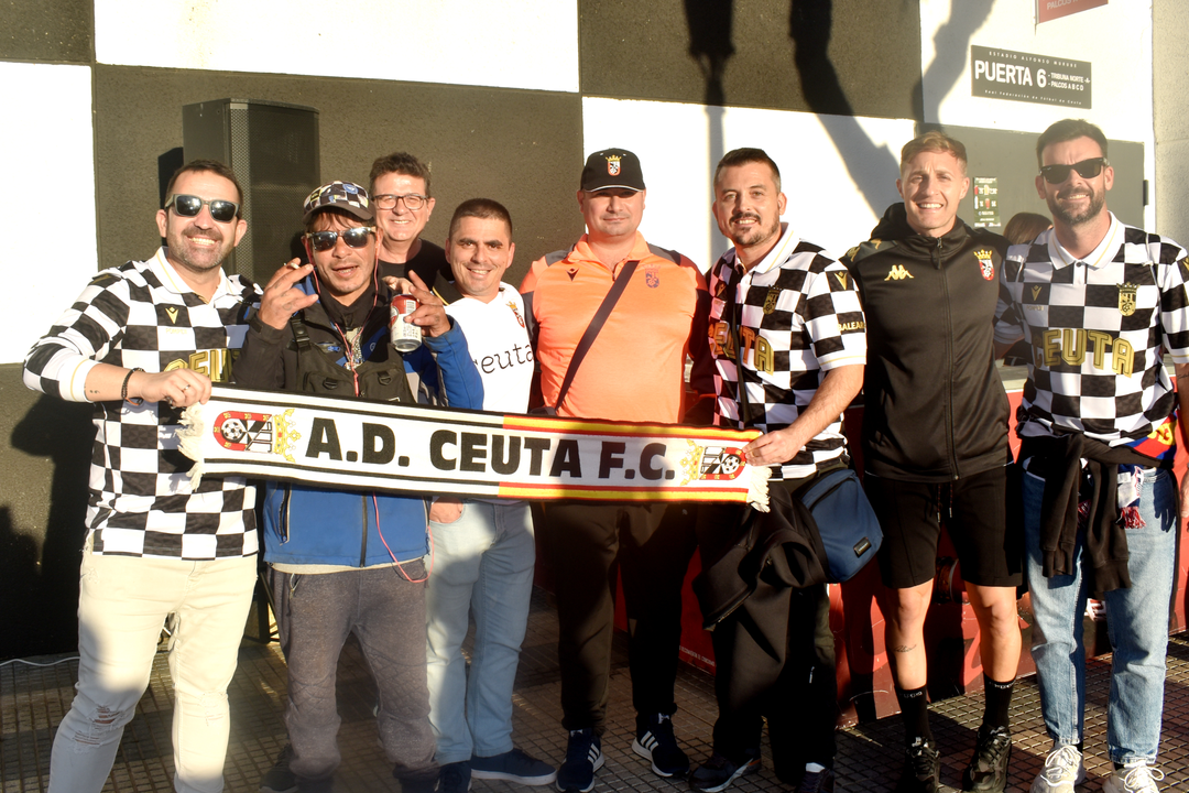 Aficionados de la AD Ceuta FC en la Copa del Rey contra Osasuna  (4)