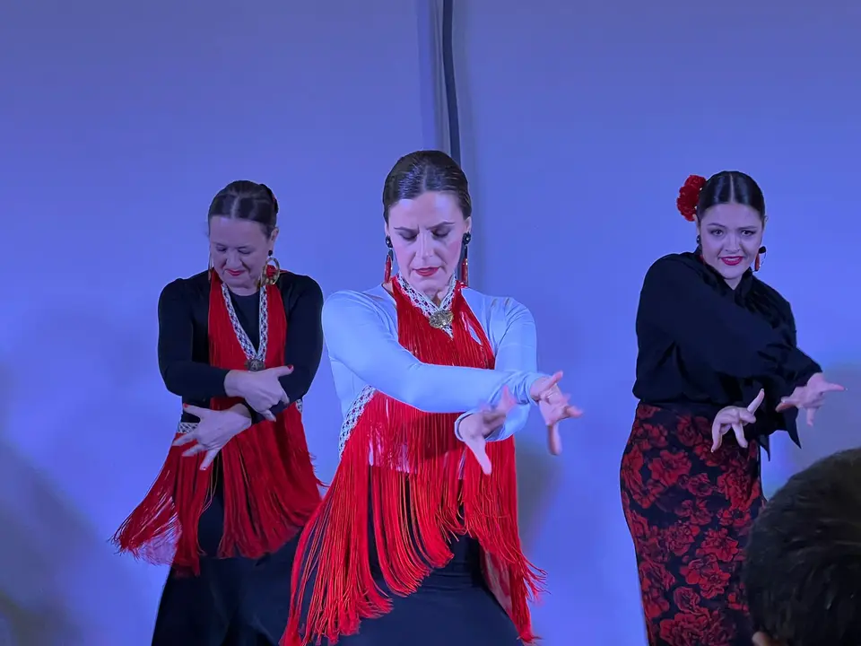 Una Navidad con aires flamencos en la plaza Nelson Mandela / Daniel Hern&aacute;ndez