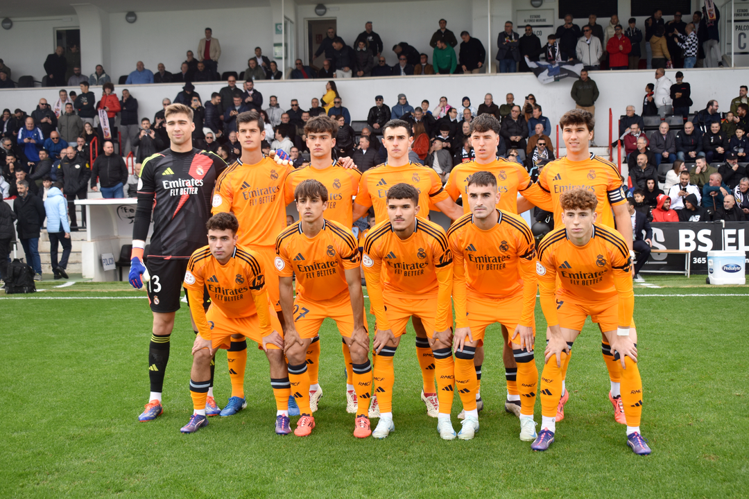 Once del Real Madrid Castilla en el Alfonso Murube 