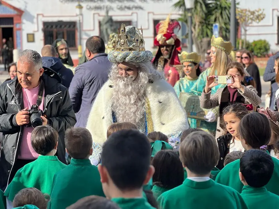 Visita de Sus Majestades los Reyes Magos 2025 - Daniel Hern&aacute;ndez