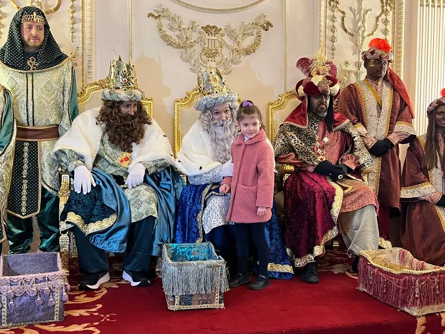 Visita de Sus Majestades los Reyes Magos 2025 - Daniel Hern&aacute;ndez