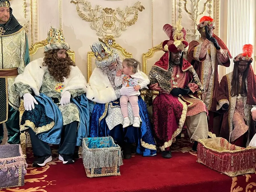 Visita de Sus Majestades los Reyes Magos 2025 - Daniel Hern&aacute;ndez