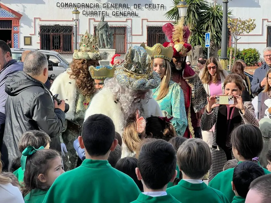Visita de Sus Majestades los Reyes Magos 2025 - Daniel Hern&aacute;ndez