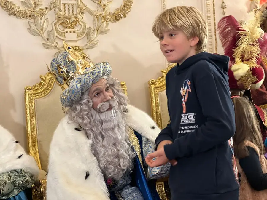 Visita de Sus Majestades los Reyes Magos 2025 - Daniel Hern&aacute;ndez