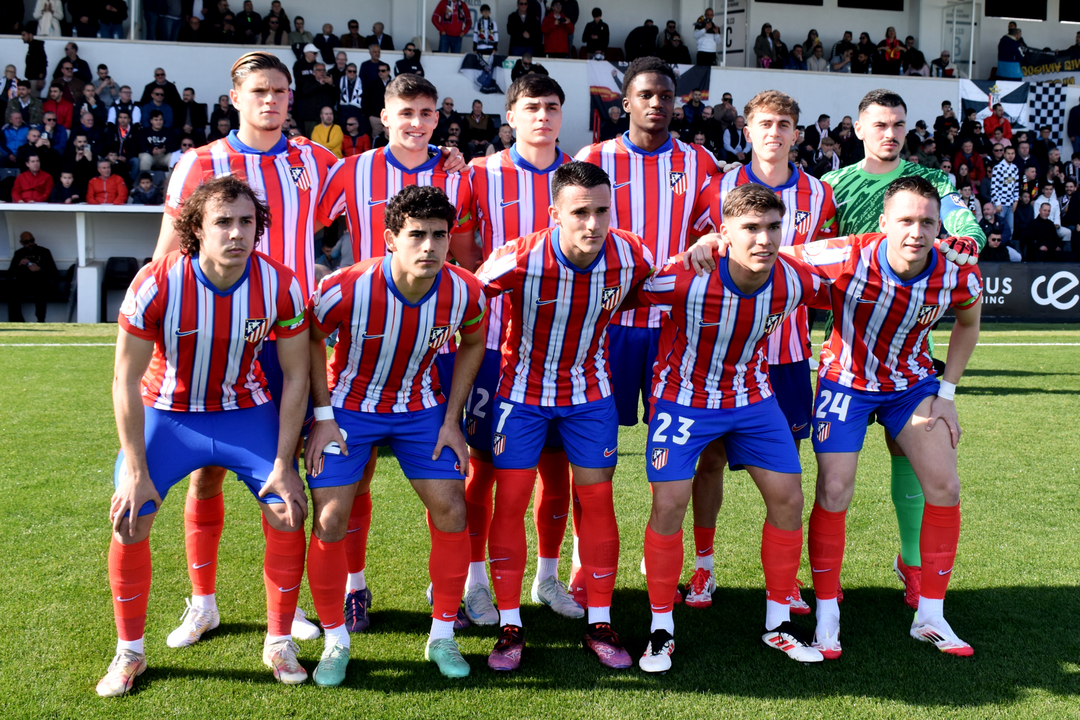Once del filial del Atleti en el Murube 