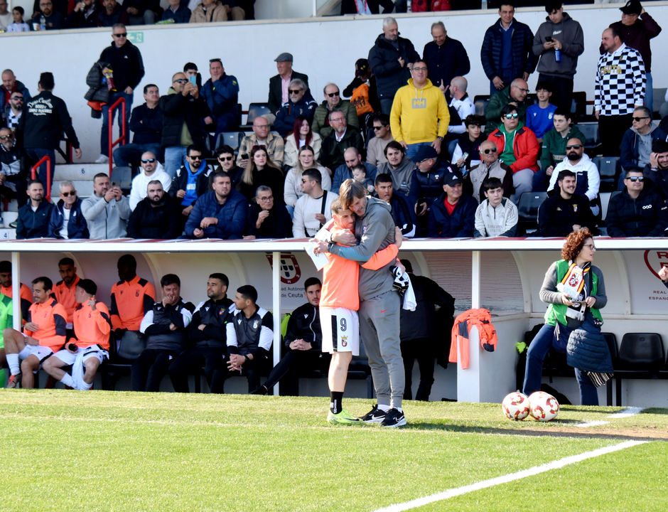Rodri R&iacute;os junto a Leo Franco 