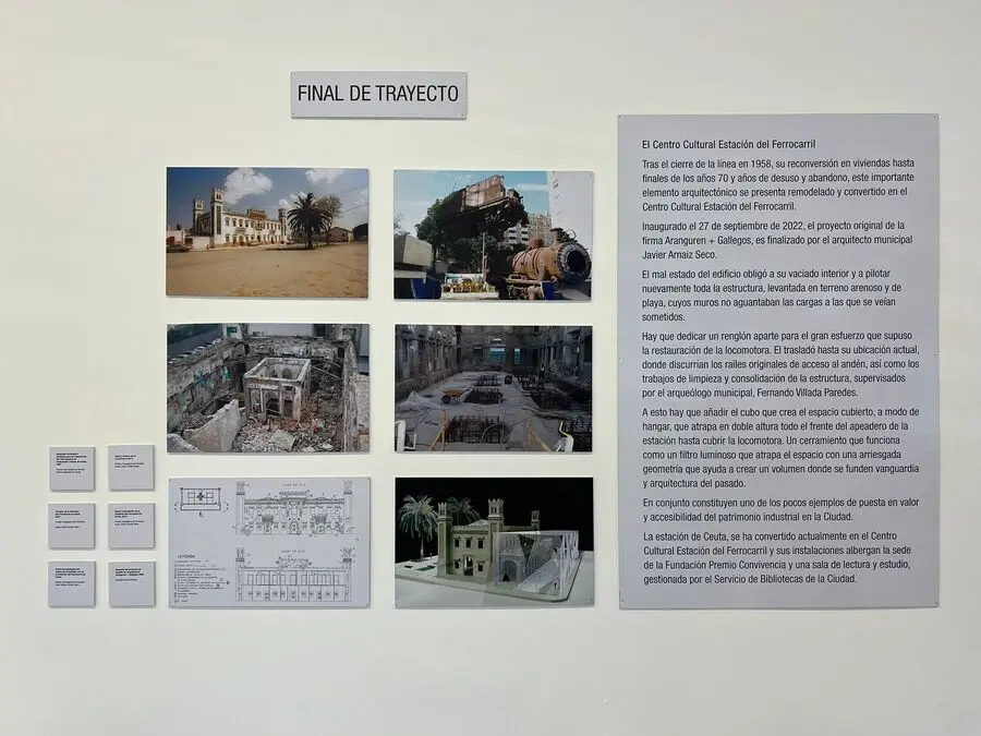 Restauraci&oacute;n de la locomotora en La Estaci&oacute;n - Daniel Hern&aacute;ndez