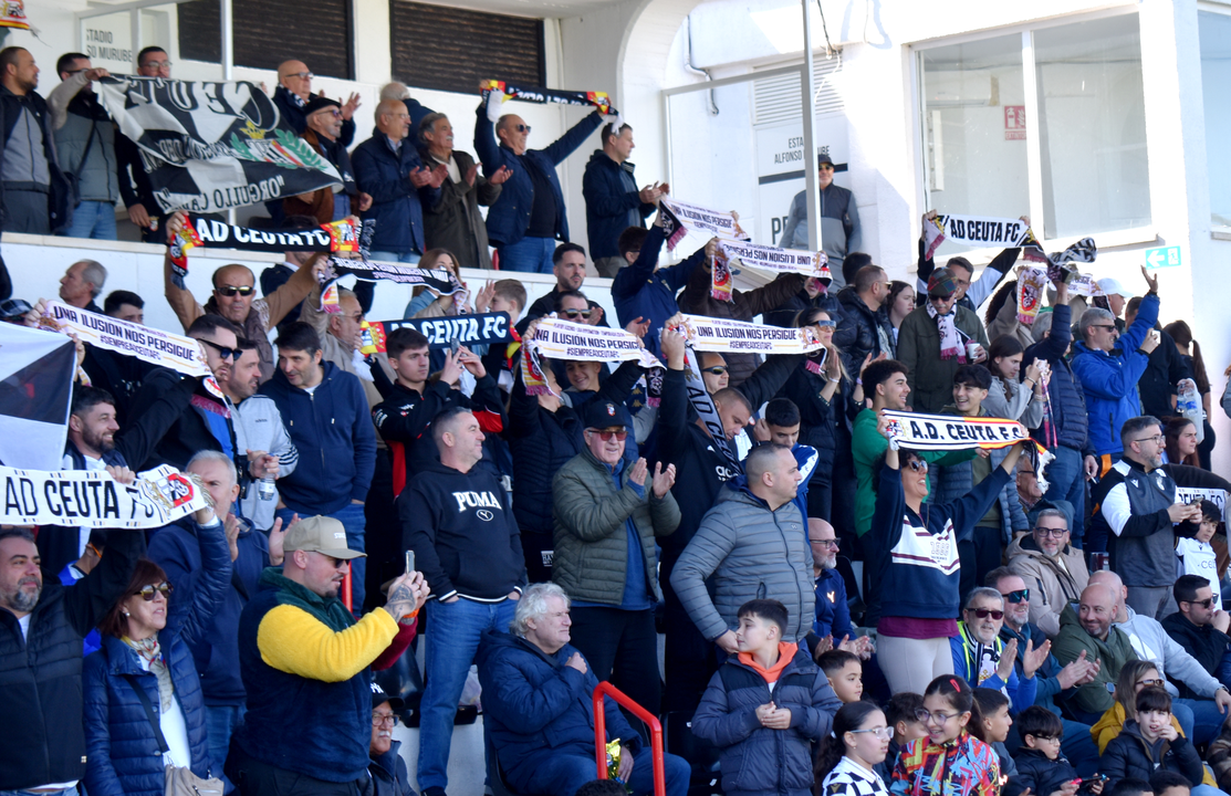 Derbi del Estrecho entre la AD Ceuta FC y el Algeciras CF (5)