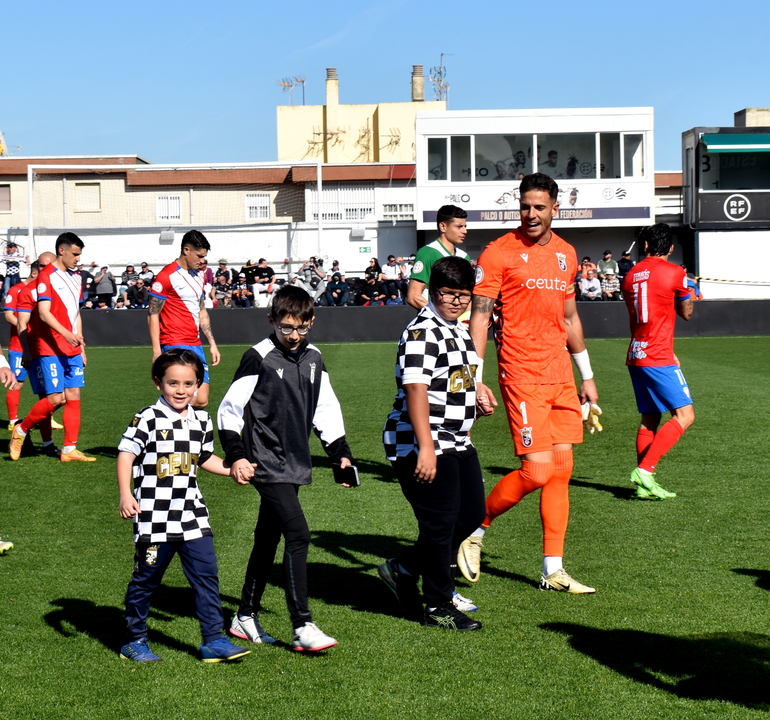 Derbi del Estrecho entre la AD Ceuta FC y el Algeciras CF (3)