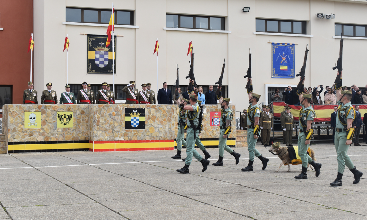 Acto por el centenario del Tercio Duque de Alba 2&ordm; de La Legi&oacute;n  (64)