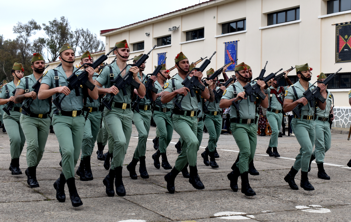 Acto por el centenario del Tercio Duque de Alba 2&ordm; de La Legi&oacute;n  (57)