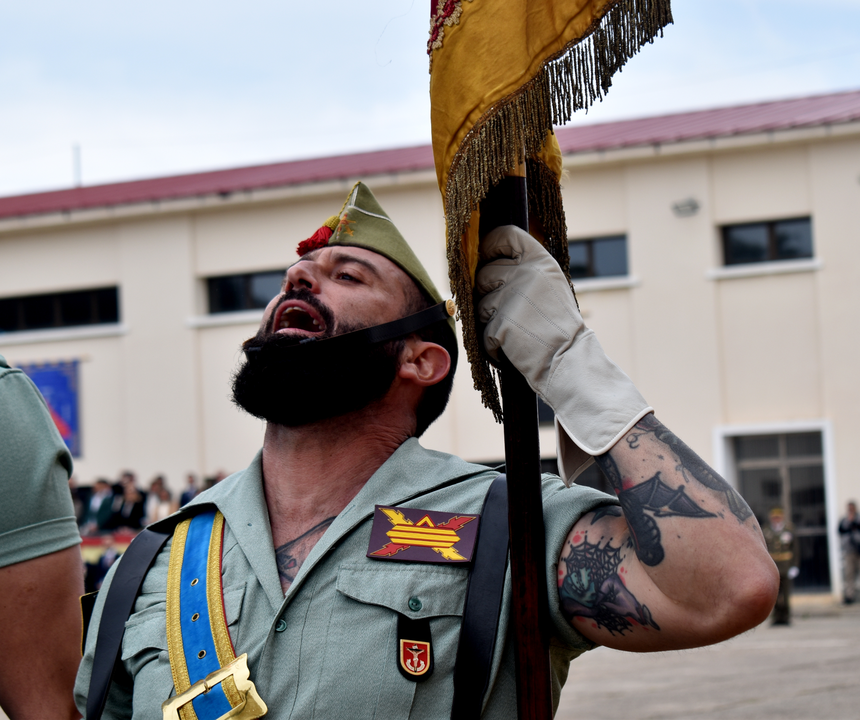Acto por el centenario del Tercio Duque de Alba 2&ordm; de La Legi&oacute;n  (49)