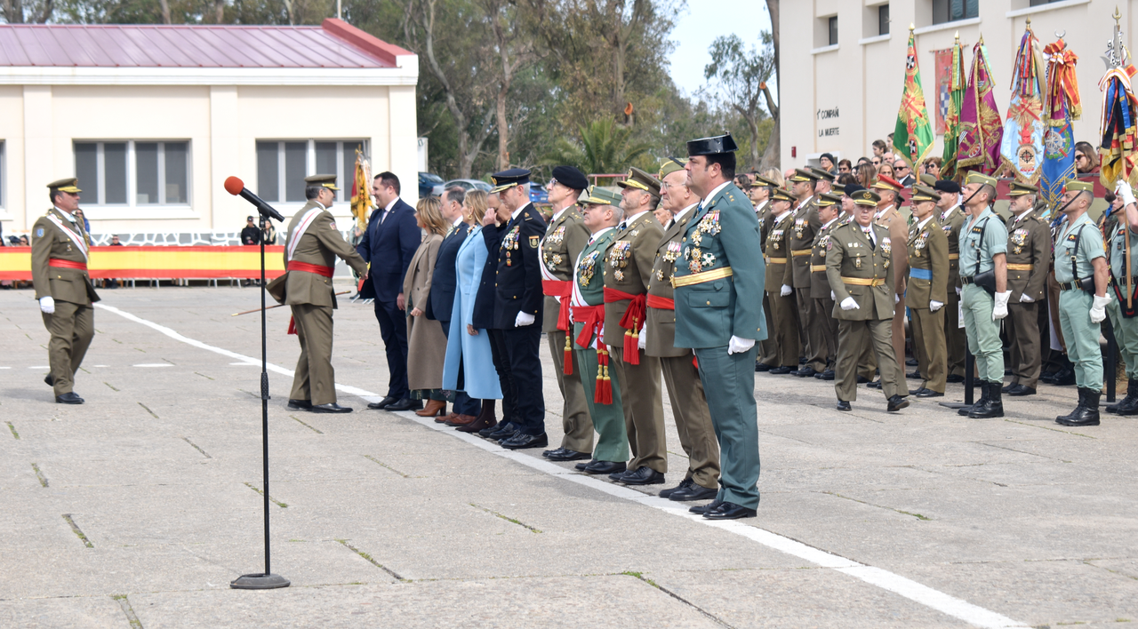 Acto por el centenario del Tercio Duque de Alba 2&ordm; de La Legi&oacute;n  (33)