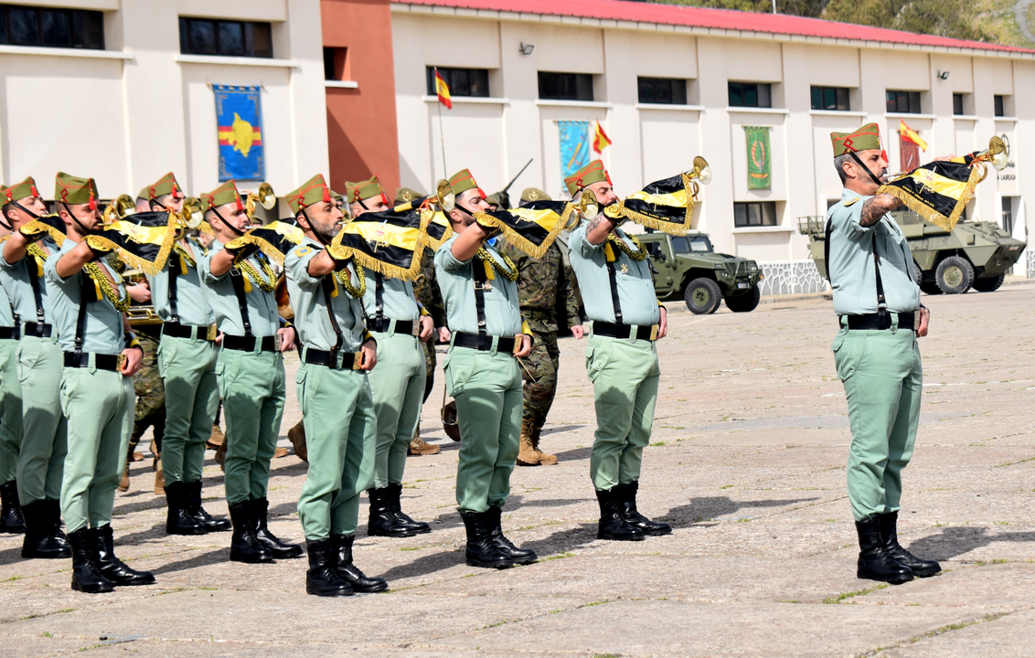 Acto por el centenario del Tercio Duque de Alba 2&ordm; de La Legi&oacute;n  (6)