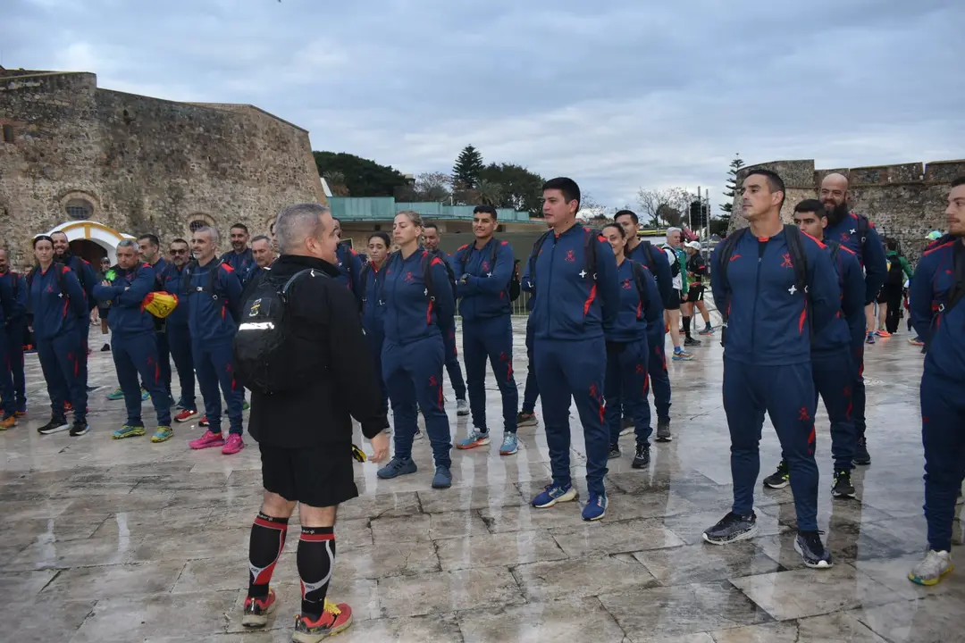 Ambiente previo a la salida de la IX Cuna de la Legi&oacute;n - Rafa B&aacute;ez