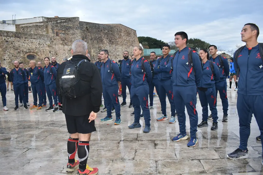 Ambiente previo a la salida de la IX Cuna de la Legi&oacute;n - Rafa B&aacute;ez