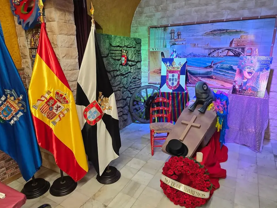 Entierro de la Caballa en la Casa de Ceuta en Melilla