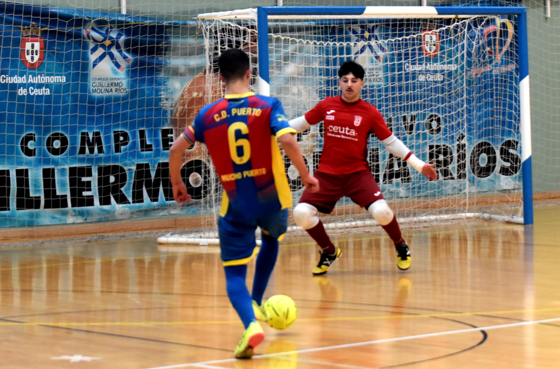 Derbi caballa en la Divisi&oacute;n de Honor Juvenil entre el Deportivo Ceut&iacute; y el CD Puerto (15)