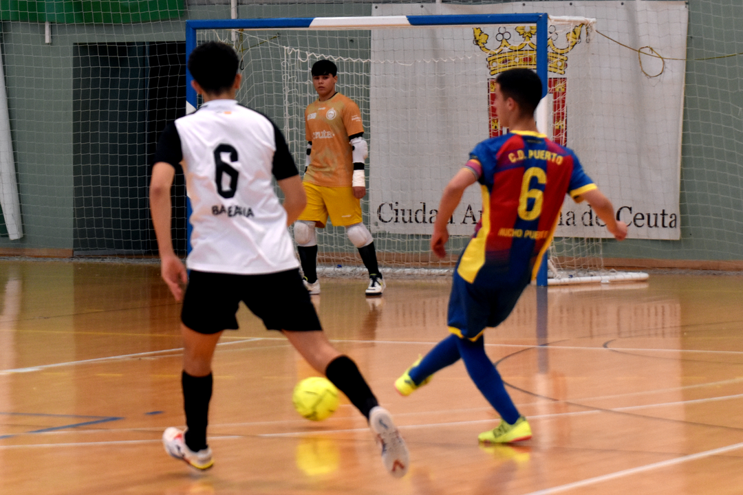 Derbi caballa en la Divisi&oacute;n de Honor Juvenil entre el Deportivo Ceut&iacute; y el CD Puerto (11)
