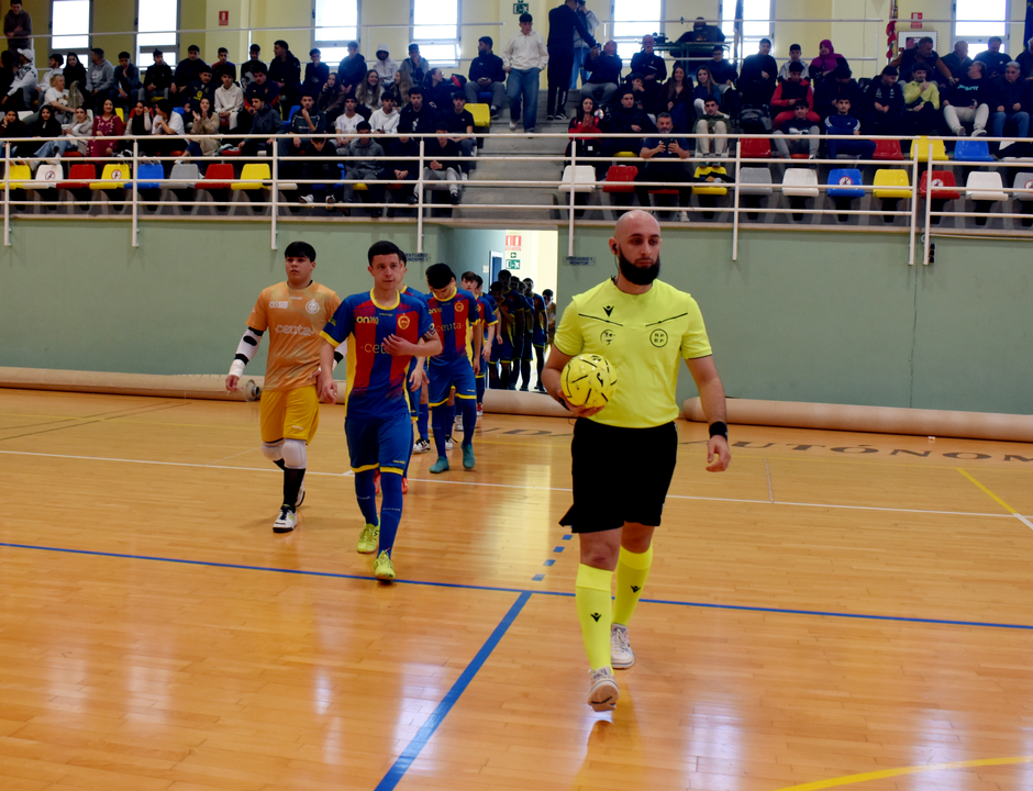 Derbi caballa en la Divisi&oacute;n de Honor Juvenil entre el Deportivo Ceut&iacute; y el CD Puerto (1)