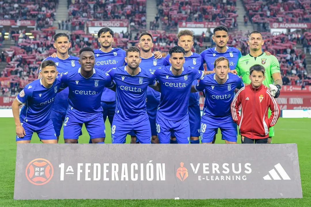 Encuentro entre el Real Murcia y la AD Ceuta FC