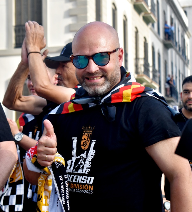 Fiesta del ascenso de la AD Ceuta FC