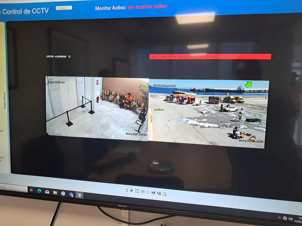 Simulacro en el Helipuerto / C&eacute;sar Mart&iacute;n