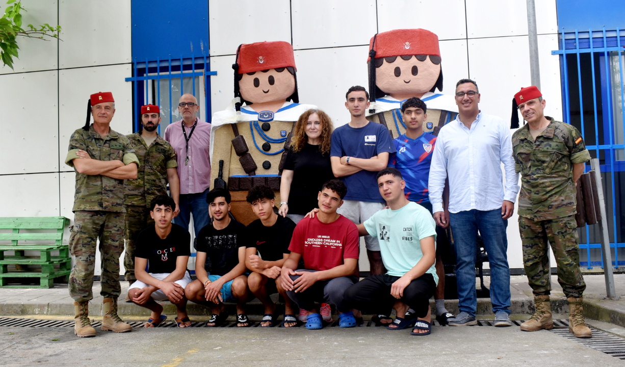 Trabajos de los Menores de La Esperanza para el Desaf&iacute;o de los 300 de Regulares  (1)