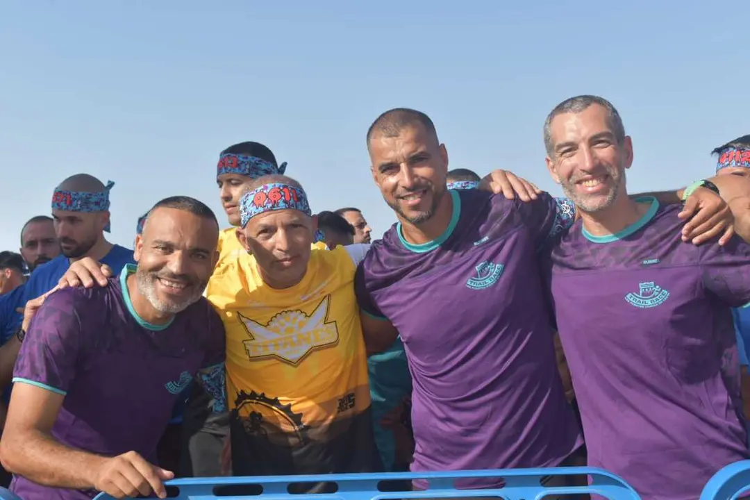 Momentos previos a la salida del Desaf&iacute;a de los 300 / Rafa B&aacute;ez