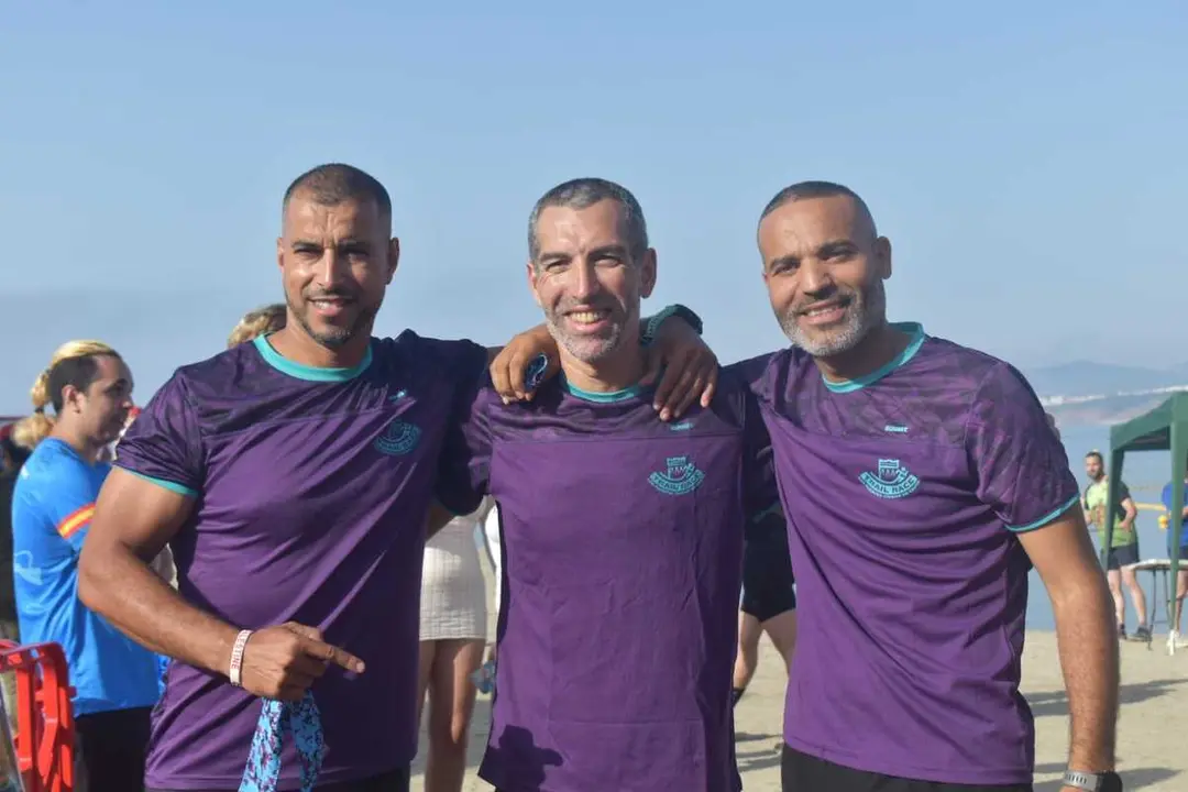 Momentos previos a la salida del Desaf&iacute;a de los 300 / Rafa B&aacute;ez