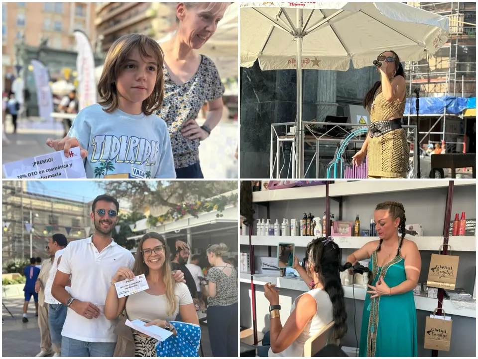 Tarde en blanco de la Semana del Comercio / Alba Palomino