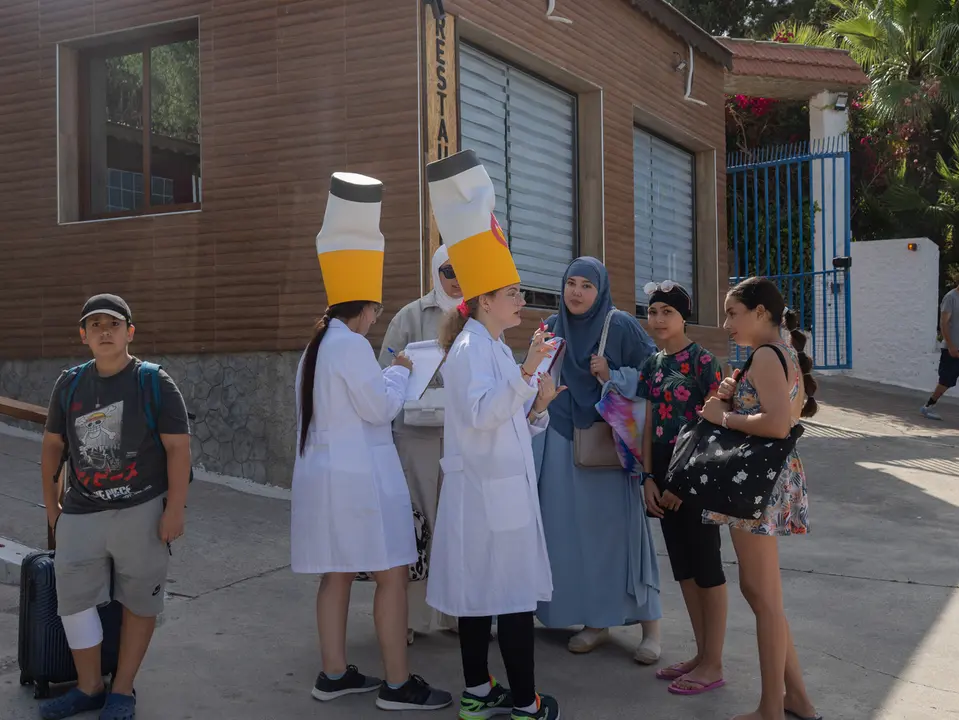 Campamento "sin humo"