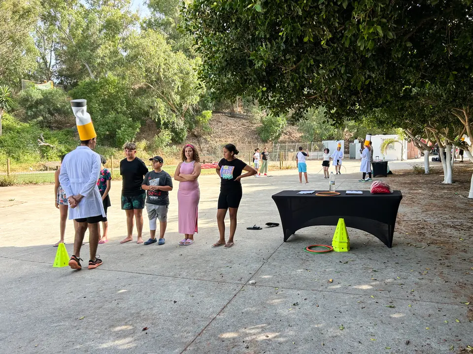 Campamento "sin humo"
