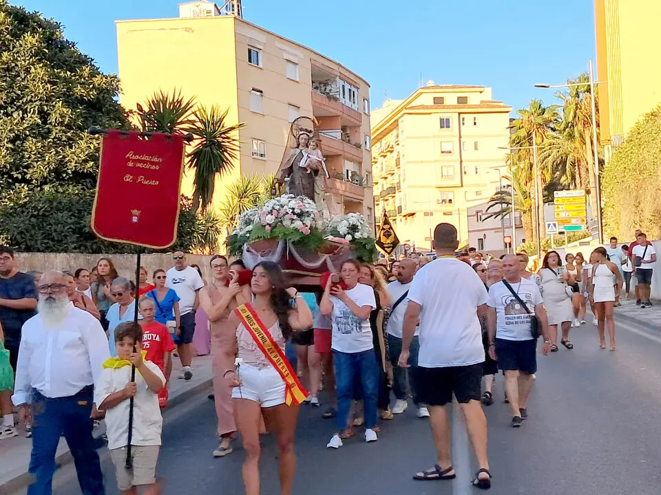 Procesi&oacute;n Virgen del Carmen del Puerto