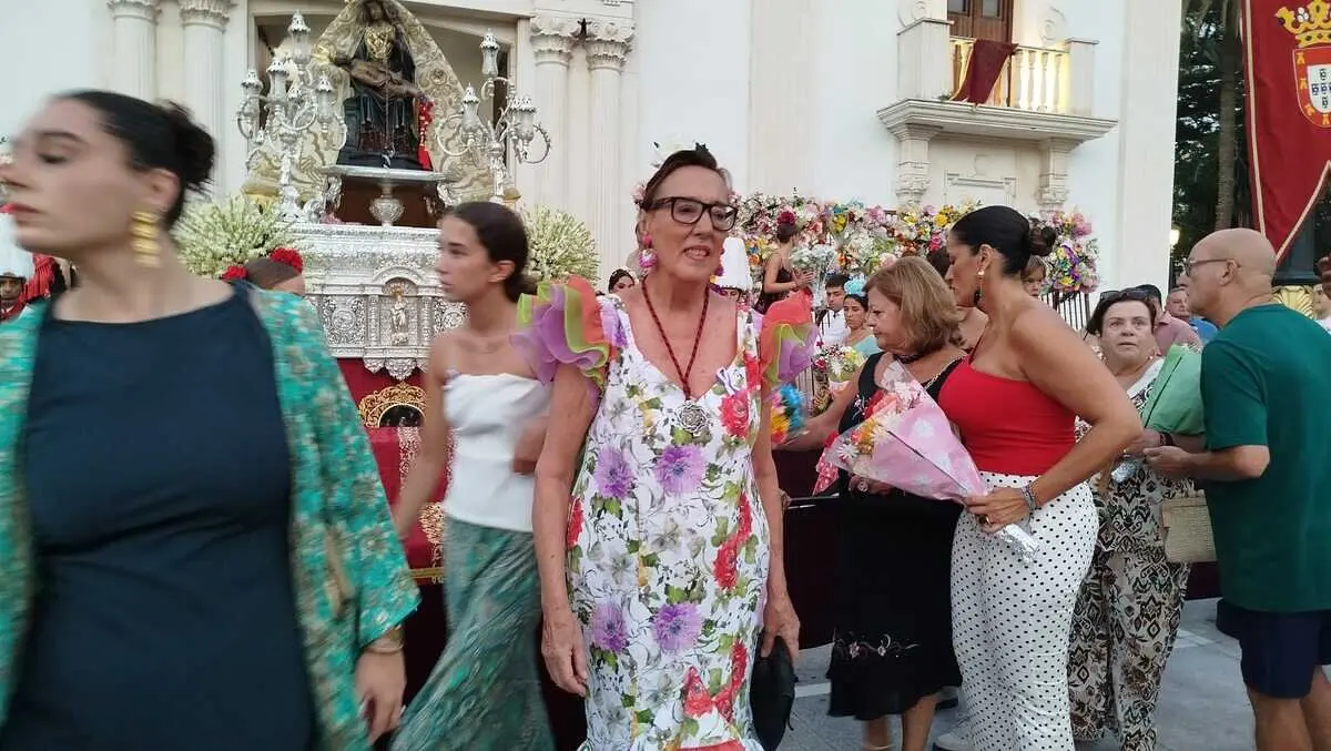 Ofrenda a la Virgen de &Aacute;frica