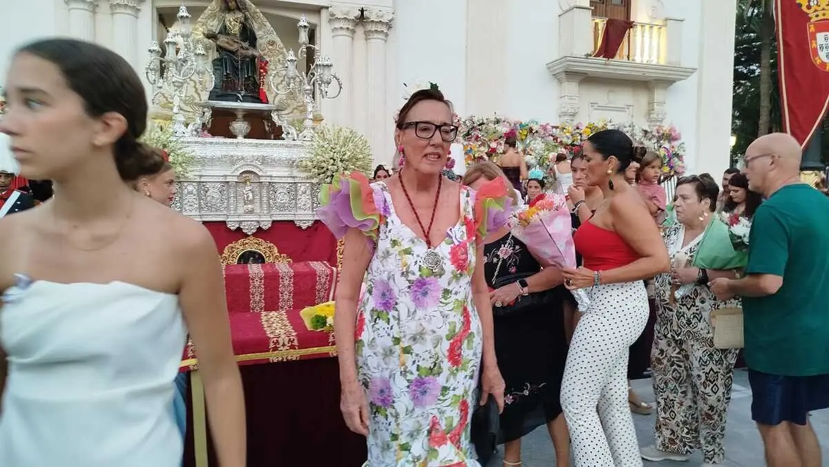 Ofrenda a la Virgen de &Aacute;frica