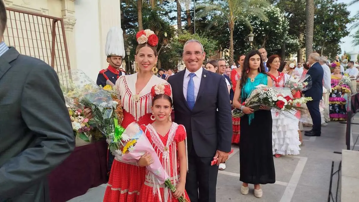 Ofrenda a la Virgen de &Aacute;frica
