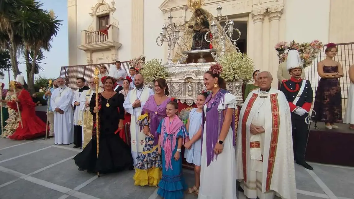 Ofrenda a la Virgen de &Aacute;frica