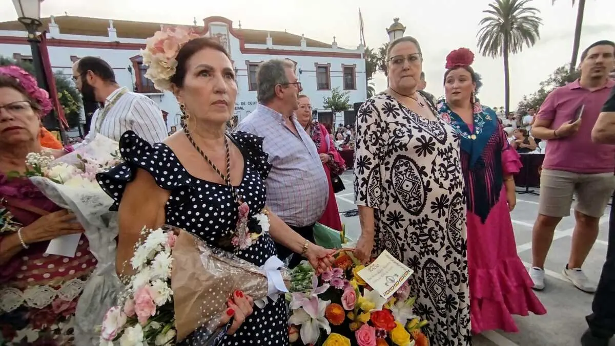 Ofrenda a la Virgen de &Aacute;frica