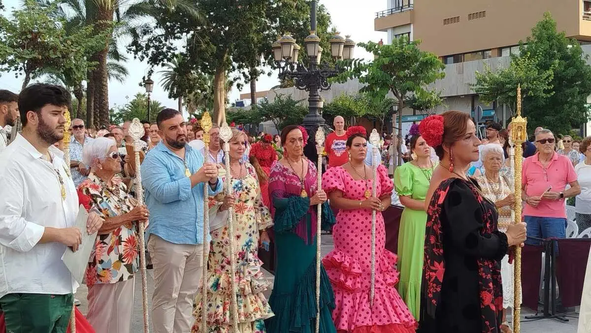 Ofrenda a la Virgen de &Aacute;frica