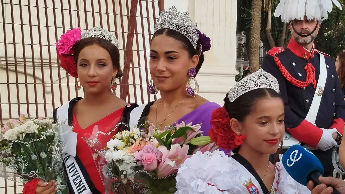 Ofrenda a la Virgen de &Aacute;frica