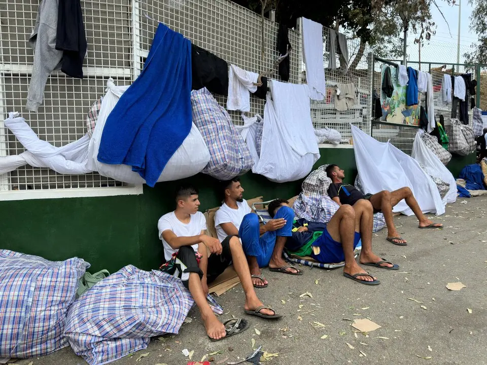 Inmediaciones del Centro de Estancia Temporal de Inmigrantes. CETI / Mohamed Ettouileb (Archivo)