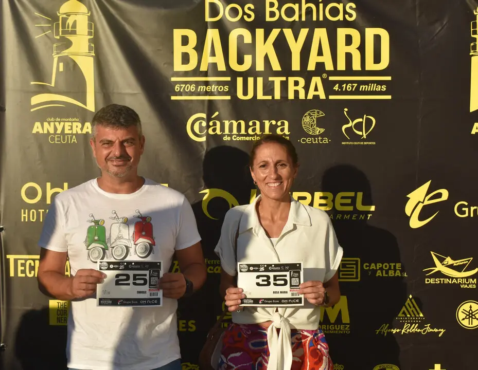 Recogida de dorsales de la 'Backyard Ultra Dos Bah&iacute;as' de Anyera Ceuta (1)
