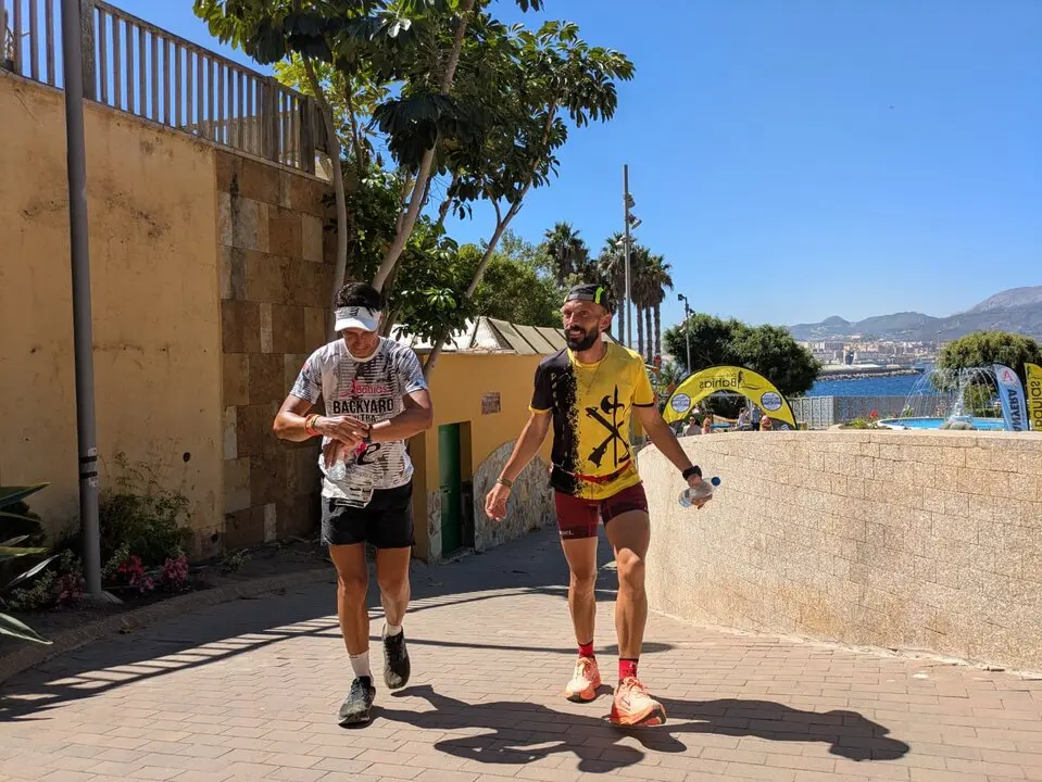 Backyard ultra de Anyera Ceuta. Foto: Rub&eacute;n B&aacute;ez